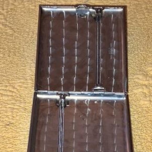 Vintage 1950's Japanese Geisha Girl Cigarette Case or Money/Business Card Holder - Picture 6 of 7